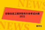 安徽信息工程學(xué)院專升本考試大綱2022