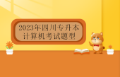 23年四川專升本計算機(jī)考試題型為6種 考windows幾呢？