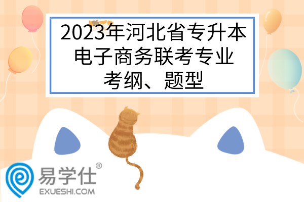 2023年河北省专升本电子商务