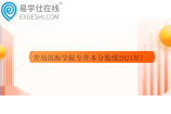 青島濱海學(xué)院專升本分數(shù)線2024年 學(xué)前教育249