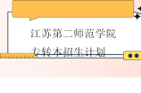江蘇第二師范學(xué)院專轉(zhuǎn)本2022-2024年招生計(jì)劃匯總