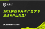 2021陜西專(zhuān)升本廣告學(xué)專(zhuān)業(yè)課考什么科目？