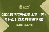 2021陜西專(zhuān)升本美術(shù)學(xué)（藝）考什么？以及有哪些學(xué)校？