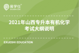 2021年山西專升本有機(jī)化學(xué)基礎(chǔ)考試大綱說(shuō)明