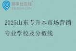 2025山東專(zhuān)升本市場(chǎng)營(yíng)銷(xiāo)專(zhuān)業(yè)學(xué)校及分?jǐn)?shù)線
