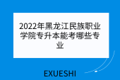 2022年黑龙江民族职业学院专升本能考哪些专业