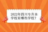 2022年四川专升本学校有哪些学校？46所院校和2021年一样！