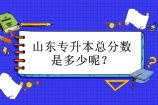 2020-2022年山东专升本总分数是多少？总分怎么算有专业课吗？