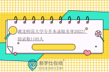 湖北师范大学专升本录取名单2022！拟录取1193人