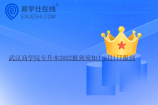 武汉商学院专升本2022报到须知！9月1日报到