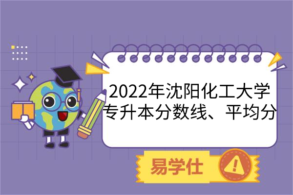 2022沈阳化工大学专升本录取分数线