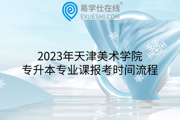 2023年天津美术学院专升本专业课