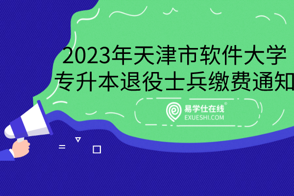 2023年天津市大学软件学院专升本