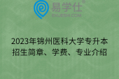2023年锦州医科大学专升本招生简章、学费、专业介绍