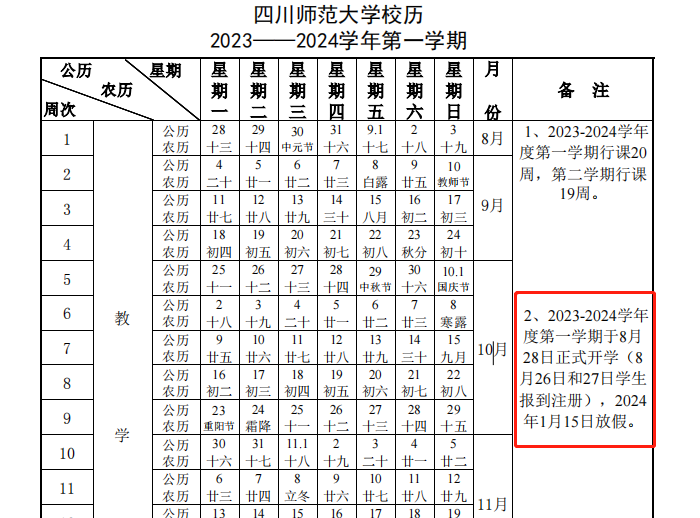 2023四川师范大学专升本报到时间为8.26日—8.27日