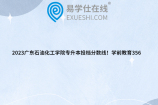 2023广东石油化工学院专升本投档分数线！学前教育356