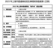 上海杉达学院专升本招生简章2023年解析