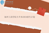 福州工商学院专升本2024招生计划1965人