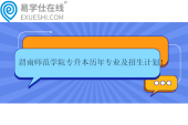 渭南师范学院专升本历年专业及招生计划