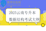 2025云南专升本数据结构考试大纲