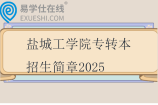 盐城工学院专转本招生简章2025