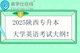 2025陕西专升本大学英语考试大纲