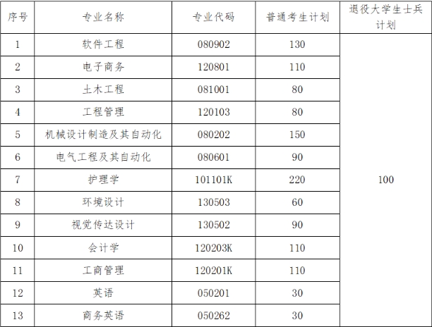 武汉城市学院专升本2025招生简章