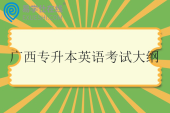 2026广西专升本英语考试大纲