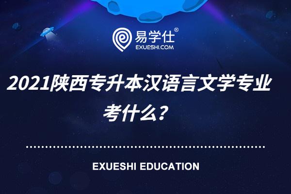 2021陕西专升本汉语言文学专业考什么？考现代汉语和中国现代文学