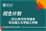 2021年河北专接本考试华北理工大学轻工学院招生吗?招生计划是多少？