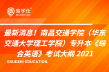 南昌交通学院（华东交通大学理工学院）专升本《综合英语》考试大纲 2021