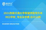 2021西南交通大学希望学院专升本对口学校_专业及学费 合计12所