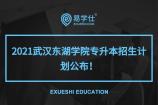 2021武汉东湖学院专升本招生专业有哪些？招生人数有多少？