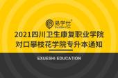 2021四川卫生康复职业学院对口攀枝花学院专升本通知 含考试大纲