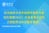 武汉纺织大学外经贸学院专升本招生简章2021！内含各专业招生计划和考试科目参考教材！