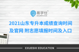 2021山东专升本成绩查询时间及官网 附志愿填报时间及入口