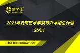 2021年云南艺术学院专升本招生计划公布！视觉传达设计专业招生196人！