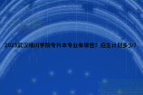 2023武汉晴川学院专升本专业有哪些？招生计划多少？